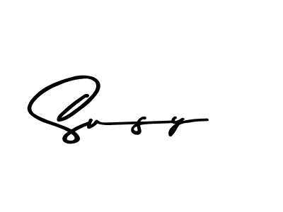 Use a signature maker to create a handwritten signature online. With this signature software, you can design (Asem Kandis PERSONAL USE) your own signature for name Susy. Susy signature style 9 images and pictures png