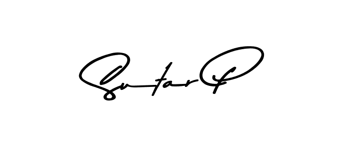 if you are searching for the best signature style for your name Sutar P. so please give up your signature search. here we have designed multiple signature styles  using Asem Kandis PERSONAL USE. Sutar P signature style 9 images and pictures png