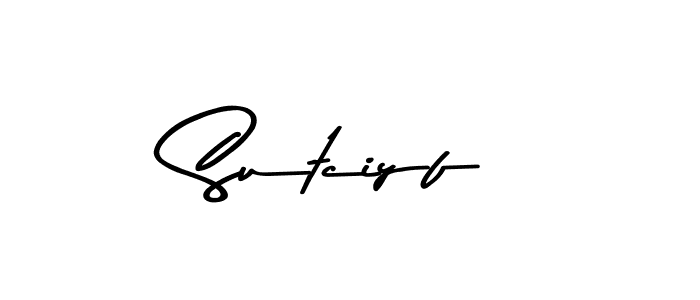 How to make Sutciyf signature? Asem Kandis PERSONAL USE is a professional autograph style. Create handwritten signature for Sutciyf name. Sutciyf signature style 9 images and pictures png