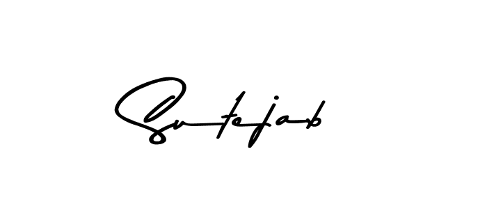 Make a beautiful signature design for name Sutejab. Use this online signature maker to create a handwritten signature for free. Sutejab signature style 9 images and pictures png