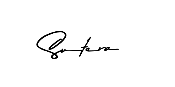 Design your own signature with our free online signature maker. With this signature software, you can create a handwritten (Asem Kandis PERSONAL USE) signature for name Sutera. Sutera signature style 9 images and pictures png