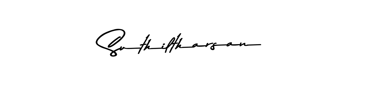Similarly Asem Kandis PERSONAL USE is the best handwritten signature design. Signature creator online .You can use it as an online autograph creator for name Suthiltharsan. Suthiltharsan signature style 9 images and pictures png