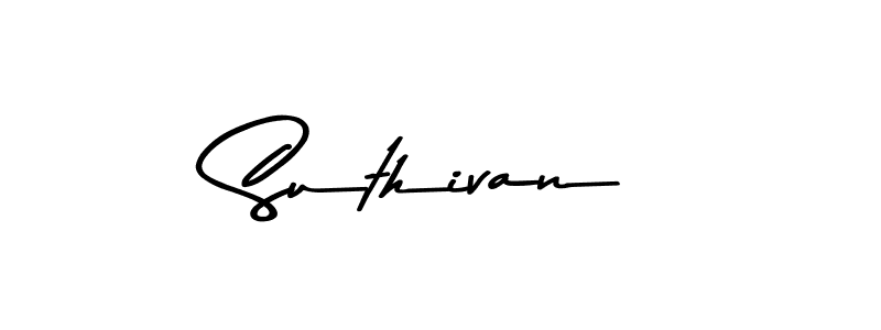 Make a beautiful signature design for name Suthivan. Use this online signature maker to create a handwritten signature for free. Suthivan signature style 9 images and pictures png