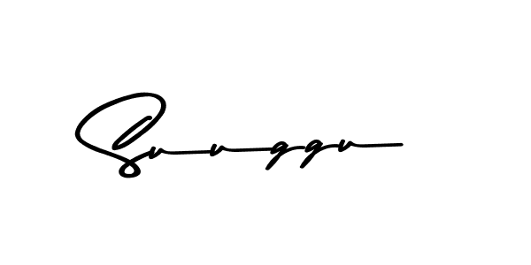 Create a beautiful signature design for name Suuggu. With this signature (Asem Kandis PERSONAL USE) fonts, you can make a handwritten signature for free. Suuggu signature style 9 images and pictures png