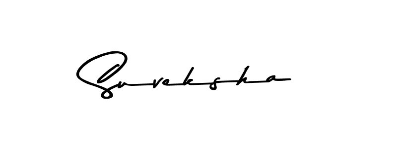 if you are searching for the best signature style for your name Suveksha. so please give up your signature search. here we have designed multiple signature styles  using Asem Kandis PERSONAL USE. Suveksha signature style 9 images and pictures png