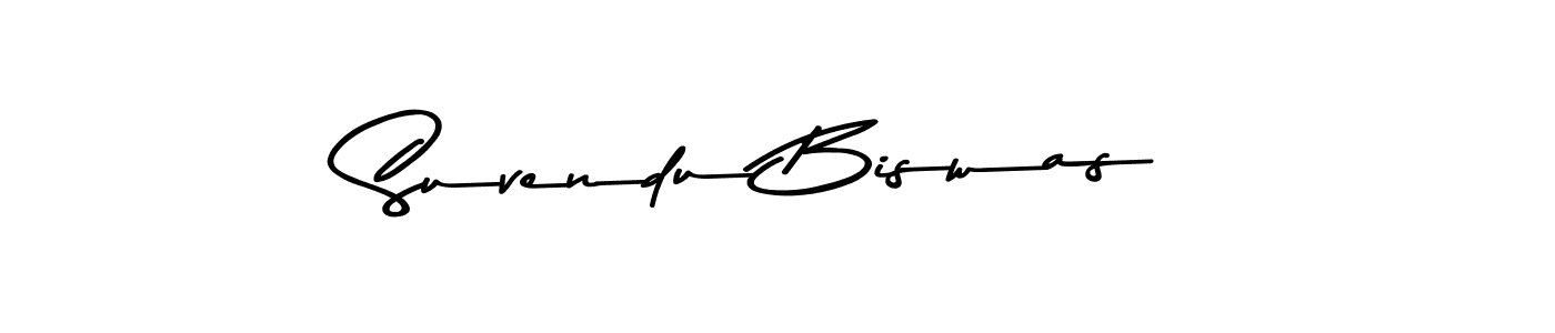 Suvendu Biswas stylish signature style. Best Handwritten Sign (Asem Kandis PERSONAL USE) for my name. Handwritten Signature Collection Ideas for my name Suvendu Biswas. Suvendu Biswas signature style 9 images and pictures png