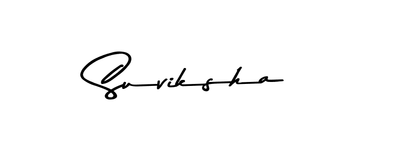 Suviksha stylish signature style. Best Handwritten Sign (Asem Kandis PERSONAL USE) for my name. Handwritten Signature Collection Ideas for my name Suviksha. Suviksha signature style 9 images and pictures png