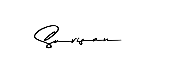 Also we have Suvisan name is the best signature style. Create professional handwritten signature collection using Asem Kandis PERSONAL USE autograph style. Suvisan signature style 9 images and pictures png