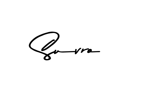 You should practise on your own different ways (Asem Kandis PERSONAL USE) to write your name (Suvro) in signature. don't let someone else do it for you. Suvro signature style 9 images and pictures png