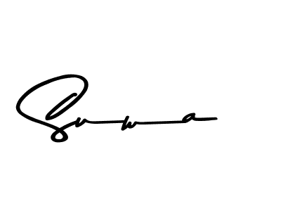 Suwa stylish signature style. Best Handwritten Sign (Asem Kandis PERSONAL USE) for my name. Handwritten Signature Collection Ideas for my name Suwa. Suwa signature style 9 images and pictures png