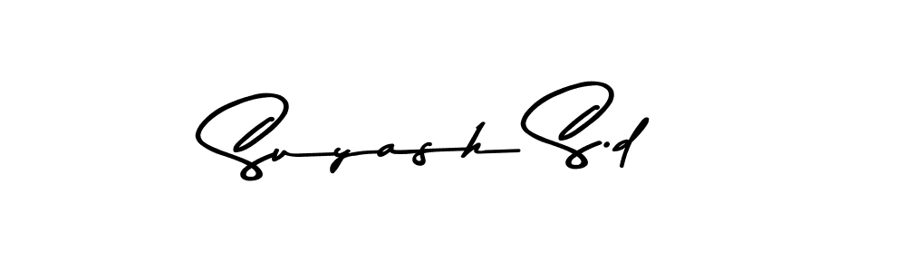 Make a short Suyash S.d signature style. Manage your documents anywhere anytime using Asem Kandis PERSONAL USE. Create and add eSignatures, submit forms, share and send files easily. Suyash S.d signature style 9 images and pictures png