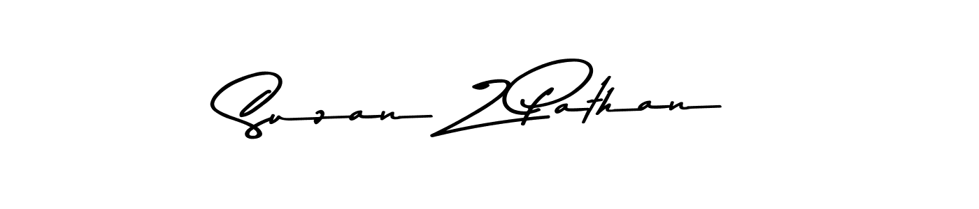 It looks lik you need a new signature style for name Suzan Z Pathan. Design unique handwritten (Asem Kandis PERSONAL USE) signature with our free signature maker in just a few clicks. Suzan Z Pathan signature style 9 images and pictures png