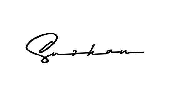 Suzhan stylish signature style. Best Handwritten Sign (Asem Kandis PERSONAL USE) for my name. Handwritten Signature Collection Ideas for my name Suzhan. Suzhan signature style 9 images and pictures png