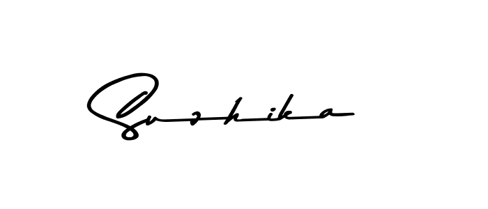 Suzhika stylish signature style. Best Handwritten Sign (Asem Kandis PERSONAL USE) for my name. Handwritten Signature Collection Ideas for my name Suzhika. Suzhika signature style 9 images and pictures png
