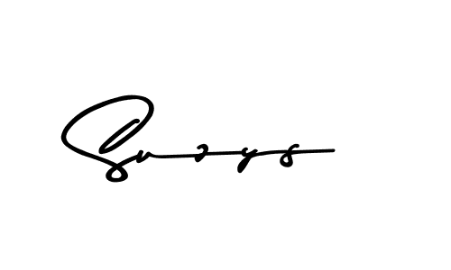 Use a signature maker to create a handwritten signature online. With this signature software, you can design (Asem Kandis PERSONAL USE) your own signature for name Suzys. Suzys signature style 9 images and pictures png