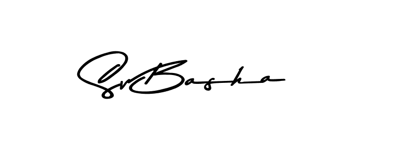 Also You can easily find your signature by using the search form. We will create Sv Basha name handwritten signature images for you free of cost using Asem Kandis PERSONAL USE sign style. Sv Basha signature style 9 images and pictures png