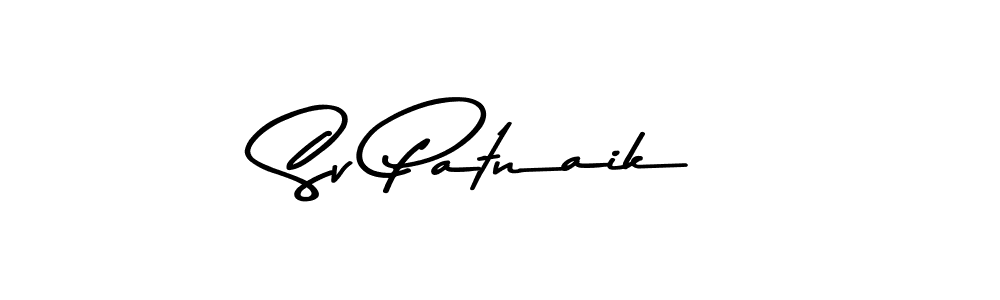 Make a beautiful signature design for name Sv Patnaik. With this signature (Asem Kandis PERSONAL USE) style, you can create a handwritten signature for free. Sv Patnaik signature style 9 images and pictures png