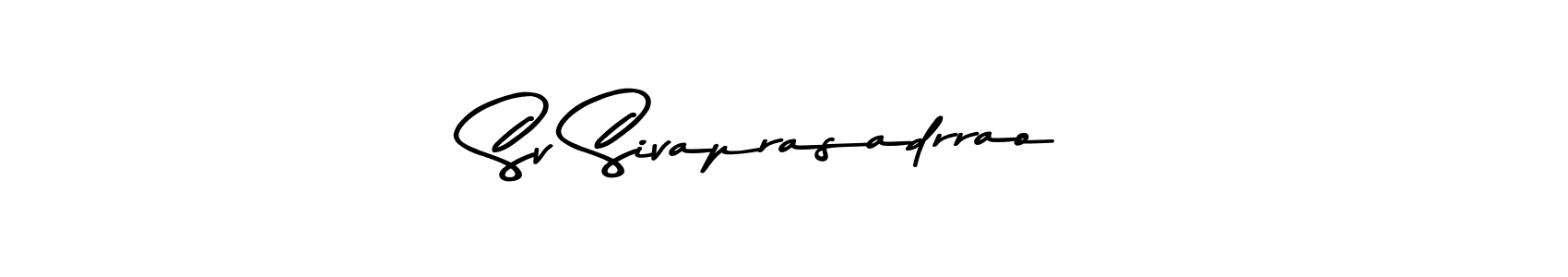 Sv Sivaprasadrrao stylish signature style. Best Handwritten Sign (Asem Kandis PERSONAL USE) for my name. Handwritten Signature Collection Ideas for my name Sv Sivaprasadrrao. Sv Sivaprasadrrao signature style 9 images and pictures png