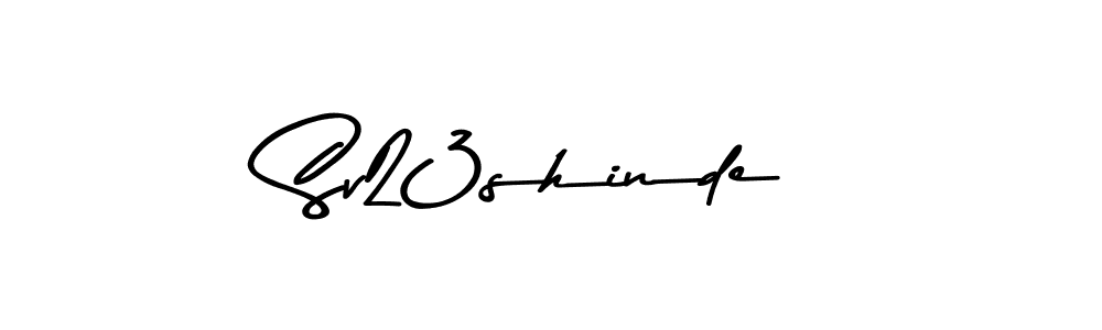 Create a beautiful signature design for name Sv23shinde. With this signature (Asem Kandis PERSONAL USE) fonts, you can make a handwritten signature for free. Sv23shinde signature style 9 images and pictures png