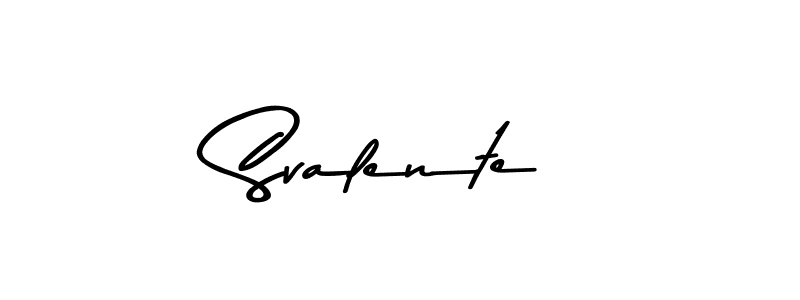 Also we have Svalente name is the best signature style. Create professional handwritten signature collection using Asem Kandis PERSONAL USE autograph style. Svalente signature style 9 images and pictures png