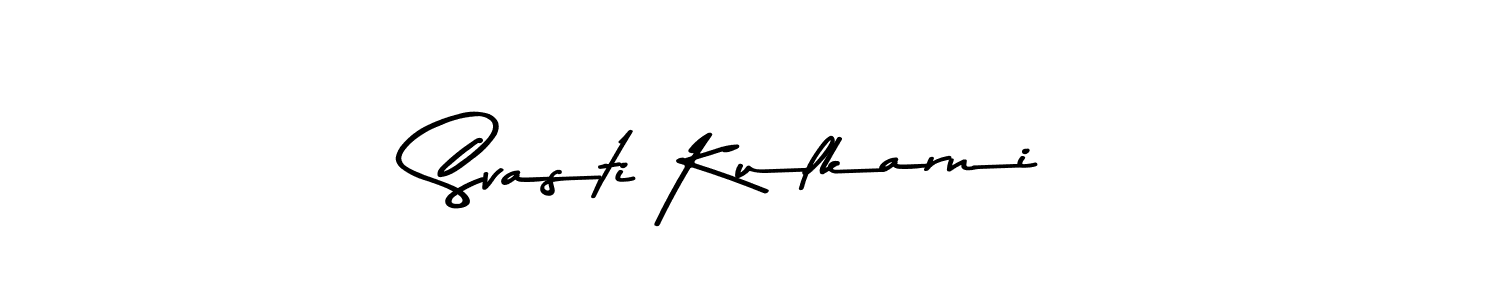 Similarly Asem Kandis PERSONAL USE is the best handwritten signature design. Signature creator online .You can use it as an online autograph creator for name Svasti Kulkarni. Svasti Kulkarni signature style 9 images and pictures png