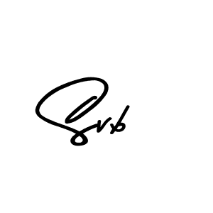 Use a signature maker to create a handwritten signature online. With this signature software, you can design (Asem Kandis PERSONAL USE) your own signature for name Svb. Svb signature style 9 images and pictures png
