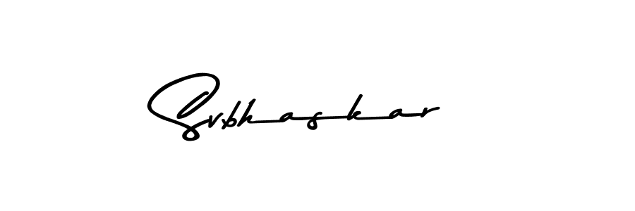 How to make Svbhaskar signature? Asem Kandis PERSONAL USE is a professional autograph style. Create handwritten signature for Svbhaskar name. Svbhaskar signature style 9 images and pictures png