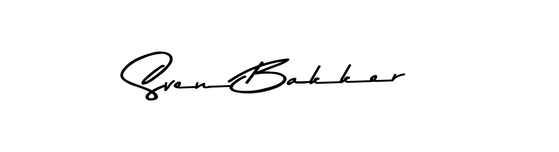 Asem Kandis PERSONAL USE is a professional signature style that is perfect for those who want to add a touch of class to their signature. It is also a great choice for those who want to make their signature more unique. Get Sven Bakker name to fancy signature for free. Sven Bakker signature style 9 images and pictures png