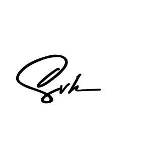 How to make Svh signature? Asem Kandis PERSONAL USE is a professional autograph style. Create handwritten signature for Svh name. Svh signature style 9 images and pictures png