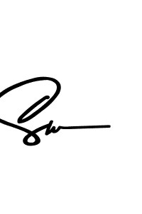 Make a beautiful signature design for name Sw. With this signature (Asem Kandis PERSONAL USE) style, you can create a handwritten signature for free. Sw signature style 9 images and pictures png