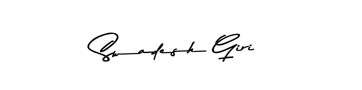 Best and Professional Signature Style for Swadesh Giri. Asem Kandis PERSONAL USE Best Signature Style Collection. Swadesh Giri signature style 9 images and pictures png