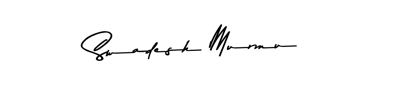 Use a signature maker to create a handwritten signature online. With this signature software, you can design (Asem Kandis PERSONAL USE) your own signature for name Swadesh Murmu. Swadesh Murmu signature style 9 images and pictures png