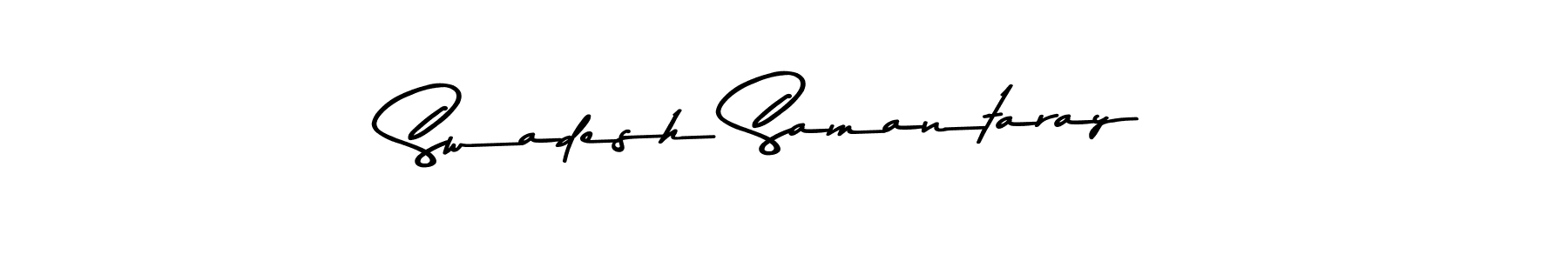 Make a beautiful signature design for name Swadesh Samantaray. Use this online signature maker to create a handwritten signature for free. Swadesh Samantaray signature style 9 images and pictures png