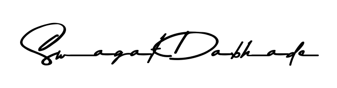 It looks like you need a new signature style for name Swagat Dabhade. Design unique handwritten (Asem Kandis PERSONAL USE) signature with our free signature maker in just a few clicks. Swagat Dabhade signature style 9 images and pictures png