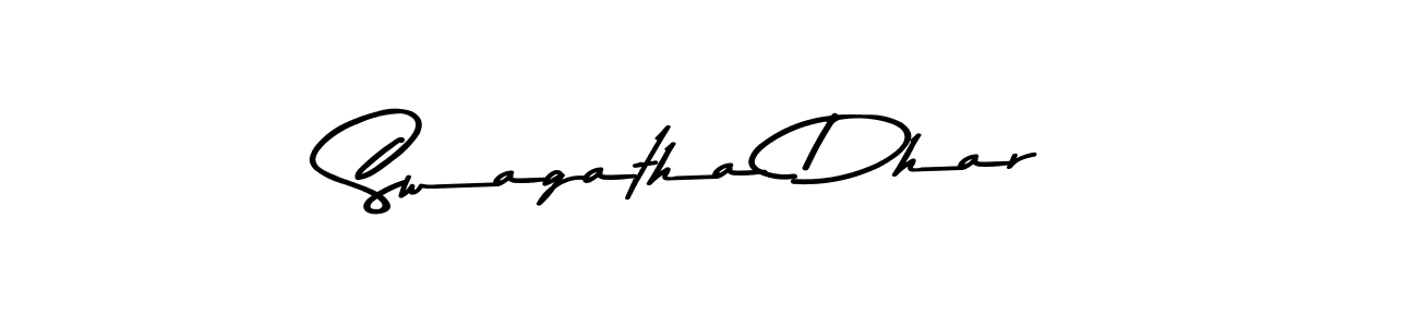 Check out images of Autograph of Swagatha Dhar name. Actor Swagatha Dhar Signature Style. Asem Kandis PERSONAL USE is a professional sign style online. Swagatha Dhar signature style 9 images and pictures png