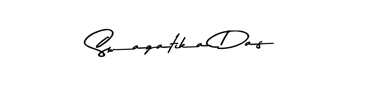 Make a beautiful signature design for name Swagatika Das. With this signature (Asem Kandis PERSONAL USE) style, you can create a handwritten signature for free. Swagatika Das signature style 9 images and pictures png