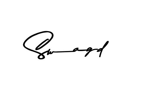 How to Draw Swagd signature style? Asem Kandis PERSONAL USE is a latest design signature styles for name Swagd. Swagd signature style 9 images and pictures png