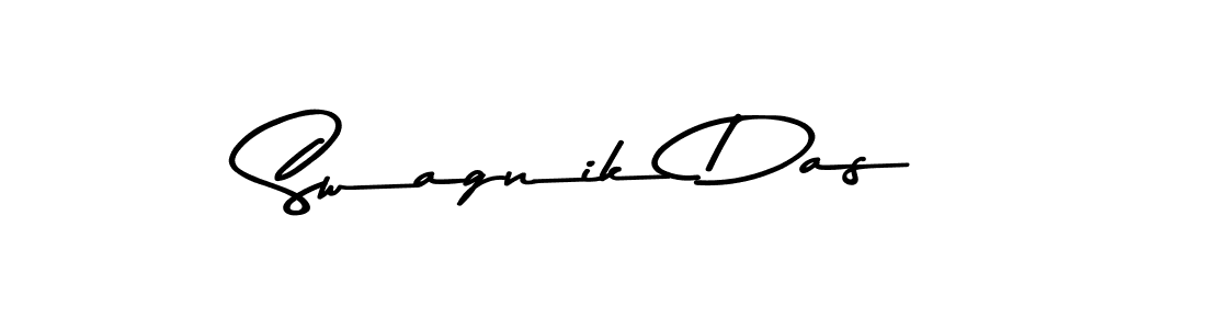 Asem Kandis PERSONAL USE is a professional signature style that is perfect for those who want to add a touch of class to their signature. It is also a great choice for those who want to make their signature more unique. Get Swagnik Das name to fancy signature for free. Swagnik Das signature style 9 images and pictures png