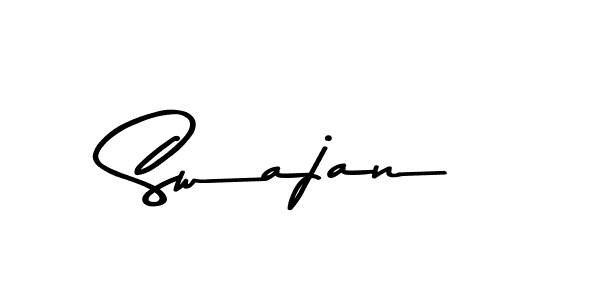 How to make Swajan signature? Asem Kandis PERSONAL USE is a professional autograph style. Create handwritten signature for Swajan name. Swajan signature style 9 images and pictures png