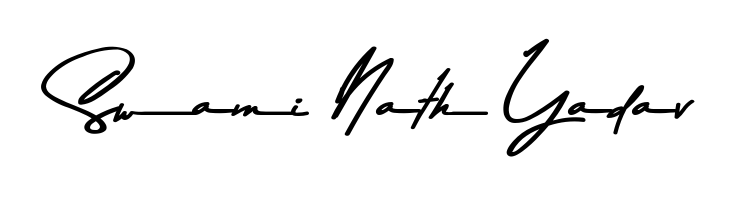 Personalize your online presence with Swami Nath Yadav signature rendered in elegant Asem Kandis PERSONAL USE font. Great for website footers and blogs. Swami Nath Yadav signature style 9 images and pictures png