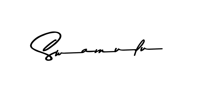 You should practise on your own different ways (Asem Kandis PERSONAL USE) to write your name (Swamulu) in signature. don't let someone else do it for you. Swamulu signature style 9 images and pictures png