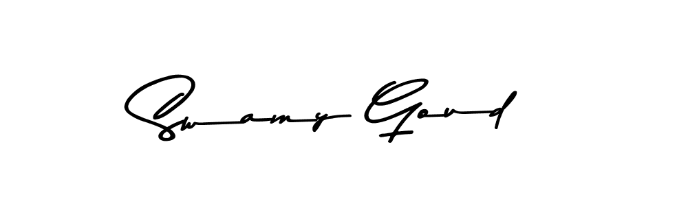 How to make Swamy Goud signature? Asem Kandis PERSONAL USE is a professional autograph style. Create handwritten signature for Swamy Goud name. Swamy Goud signature style 9 images and pictures png