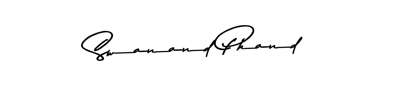 if you are searching for the best signature style for your name Swanand Phand. so please give up your signature search. here we have designed multiple signature styles  using Asem Kandis PERSONAL USE. Swanand Phand signature style 9 images and pictures png