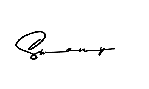 Also we have Swany name is the best signature style. Create professional handwritten signature collection using Asem Kandis PERSONAL USE autograph style. Swany signature style 9 images and pictures png
