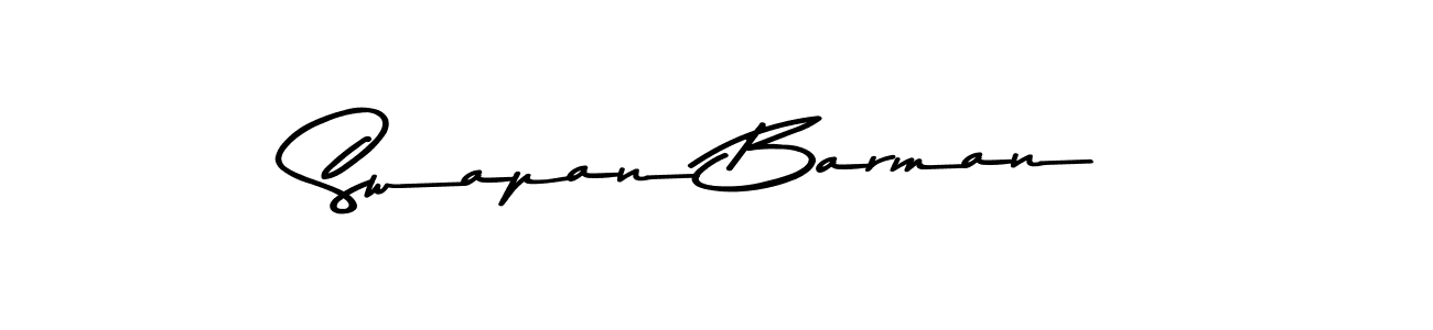 Design your own signature with our free online signature maker. With this signature software, you can create a handwritten (Asem Kandis PERSONAL USE) signature for name Swapan Barman. Swapan Barman signature style 9 images and pictures png