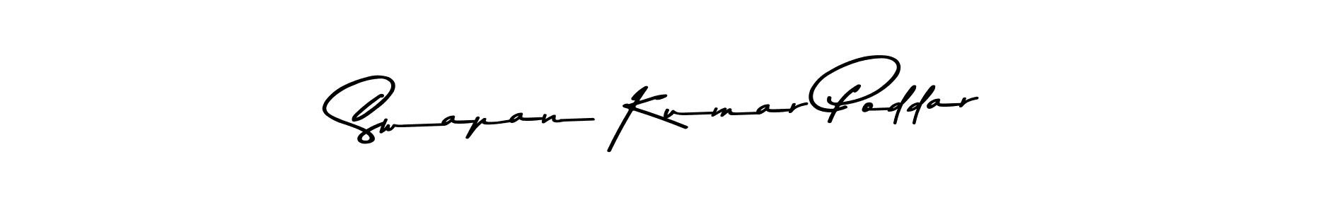 How to make Swapan Kumar Poddar name signature. Use Asem Kandis PERSONAL USE style for creating short signs online. This is the latest handwritten sign. Swapan Kumar Poddar signature style 9 images and pictures png