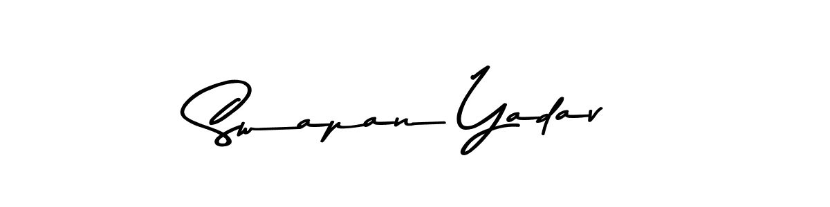 Make a beautiful signature design for name Swapan Yadav. With this signature (Asem Kandis PERSONAL USE) style, you can create a handwritten signature for free. Swapan Yadav signature style 9 images and pictures png