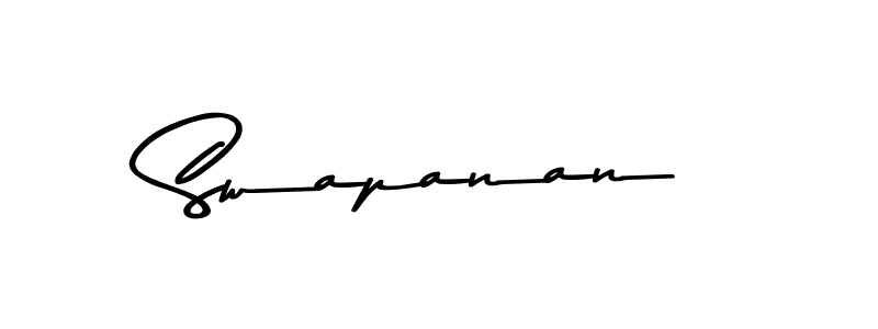 How to make Swapanan signature? Asem Kandis PERSONAL USE is a professional autograph style. Create handwritten signature for Swapanan name. Swapanan signature style 9 images and pictures png