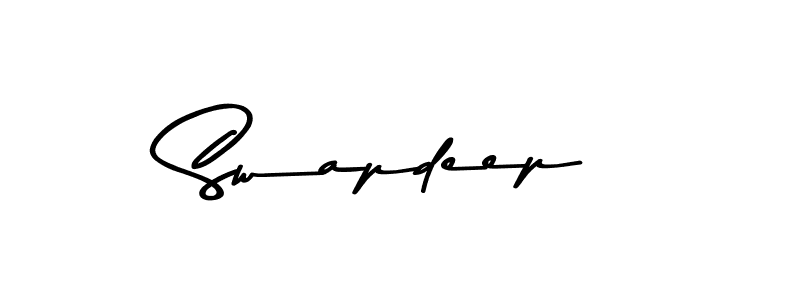 Swapdeep stylish signature style. Best Handwritten Sign (Asem Kandis PERSONAL USE) for my name. Handwritten Signature Collection Ideas for my name Swapdeep. Swapdeep signature style 9 images and pictures png