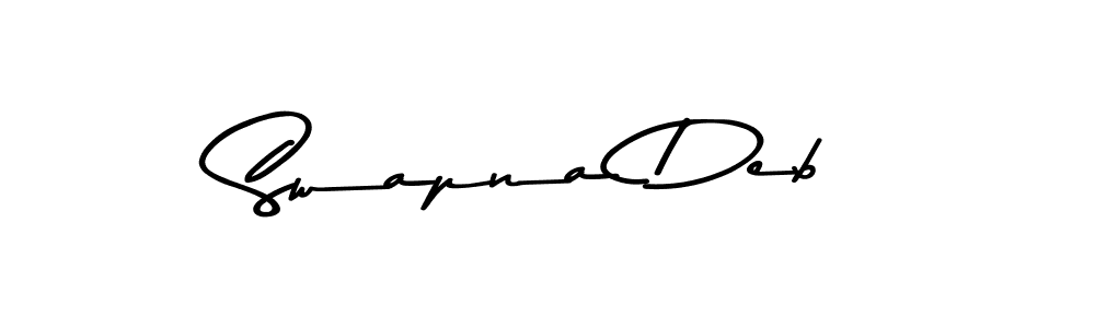 Swapna Deb stylish signature style. Best Handwritten Sign (Asem Kandis PERSONAL USE) for my name. Handwritten Signature Collection Ideas for my name Swapna Deb. Swapna Deb signature style 9 images and pictures png